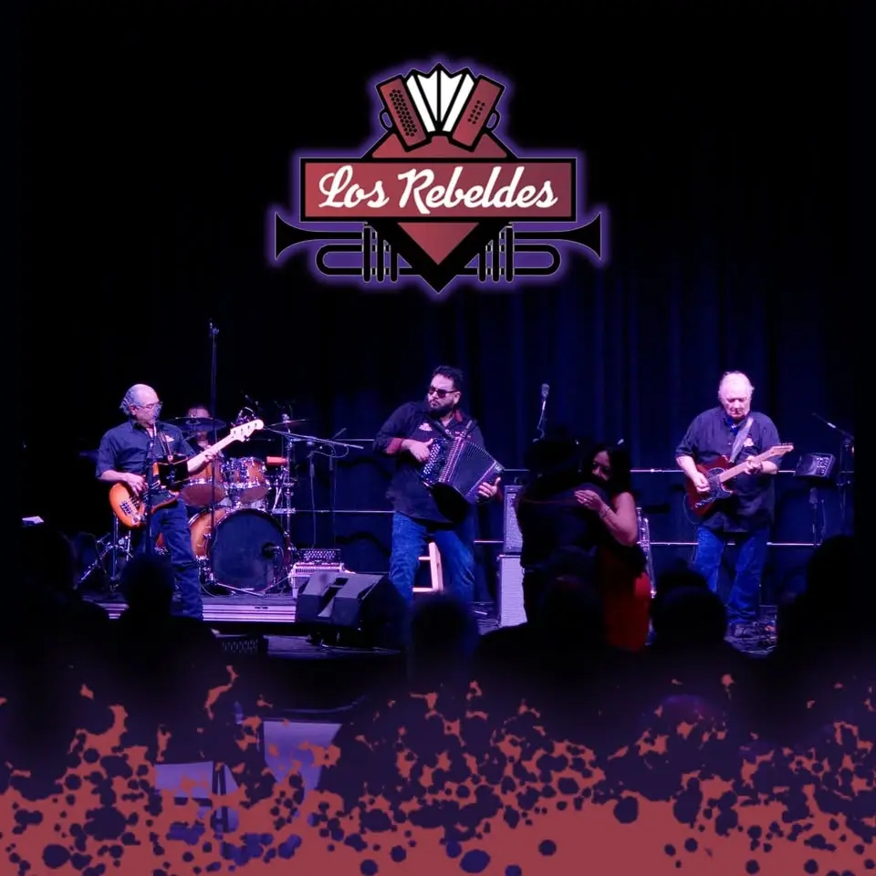 Los Rebeldes at the Austin ArtWorks Festival Main Stage