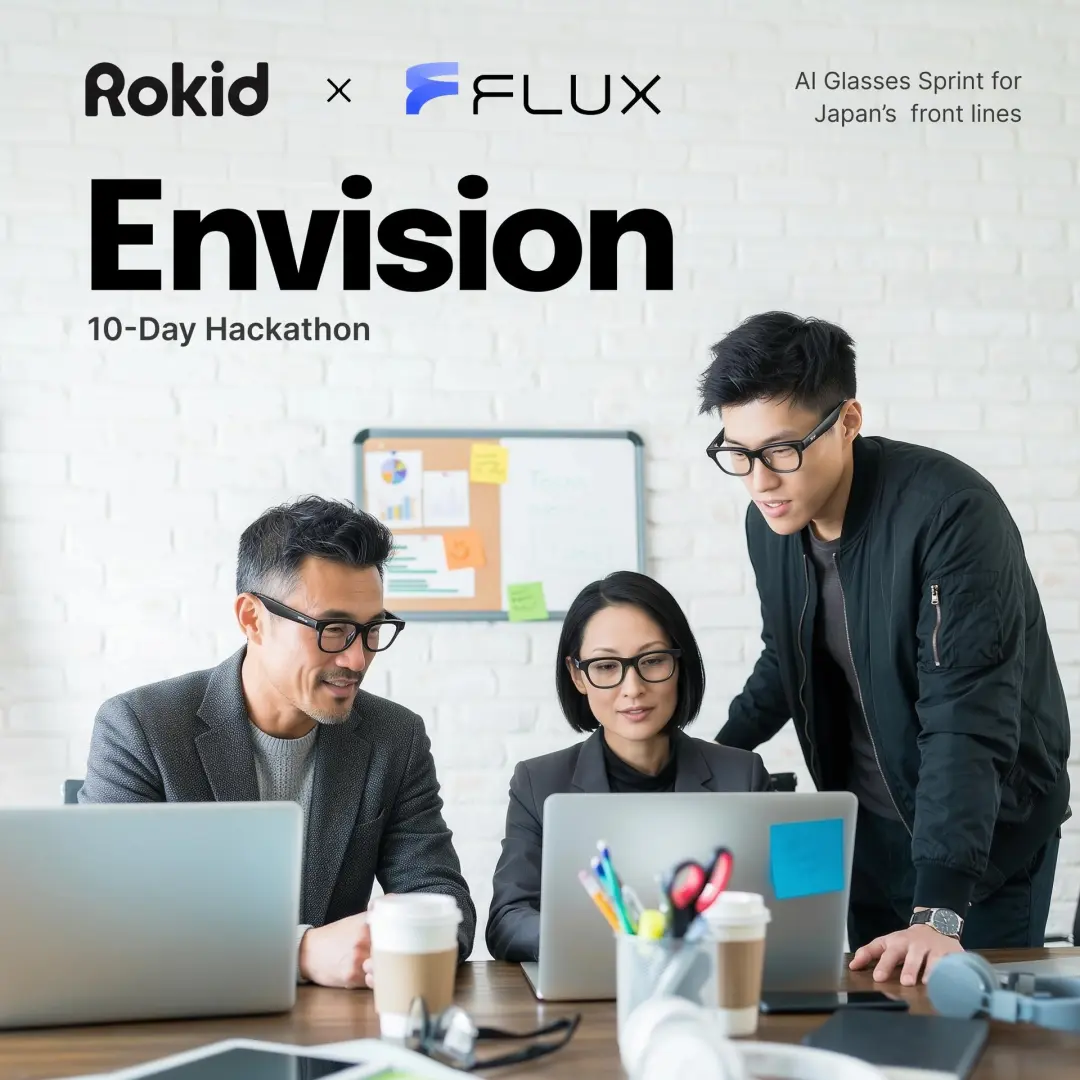 🏆 FLUX × Rokid AI Glasses Hackathon Demo Night
