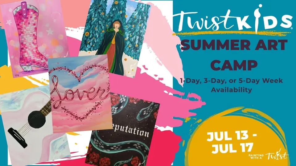 Kids Summer Camp! Ages 12+ July 13- July 17