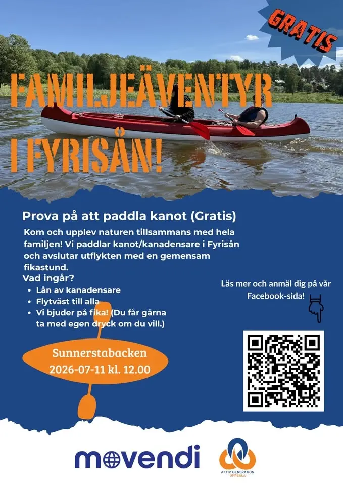 Prova på att paddla kanot