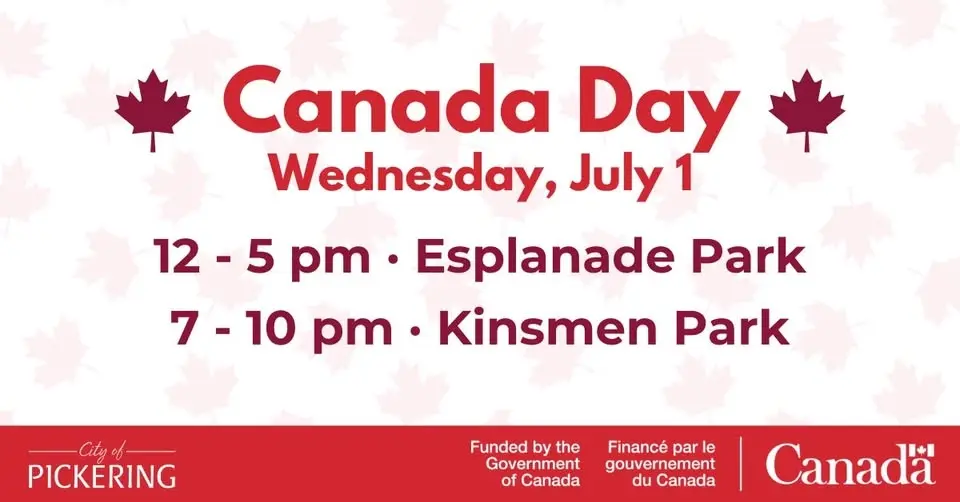 City of Pickering Canada Day 2026