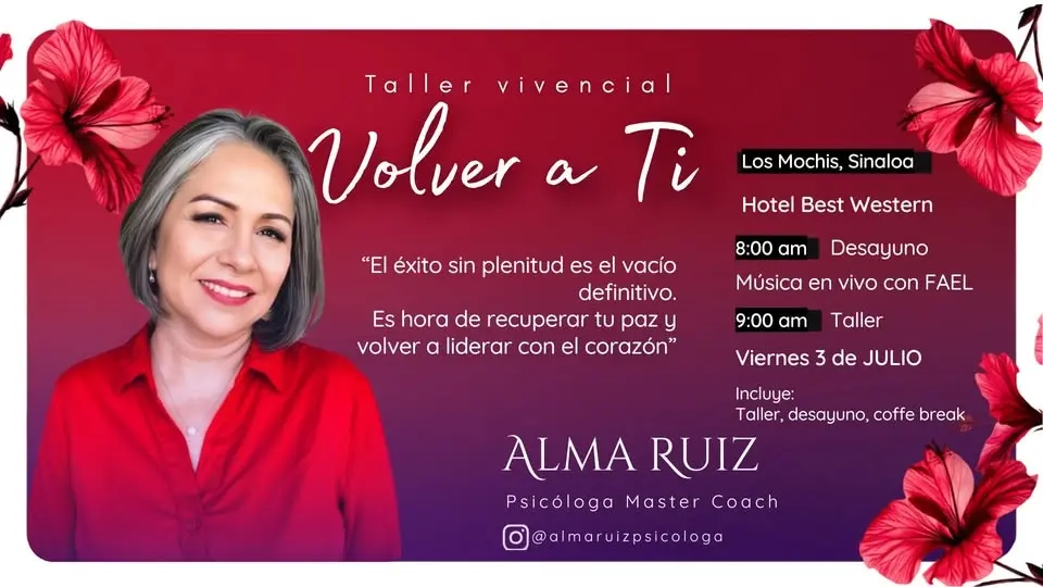Taller vivencial "VOLVER A TI"
