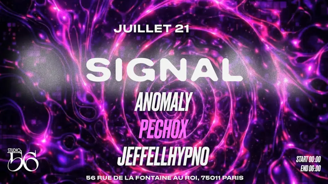Signal W/ Anømaly, Pechox, Jeffellhypno