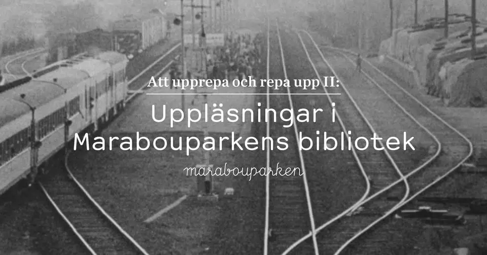 Att upprepa och repa upp, del 2
