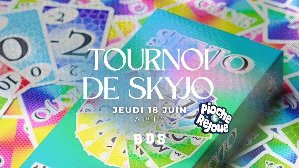 BDS RENNES | TOURNOI DE SKYJO animé par Pioche & Rejoue - NEW