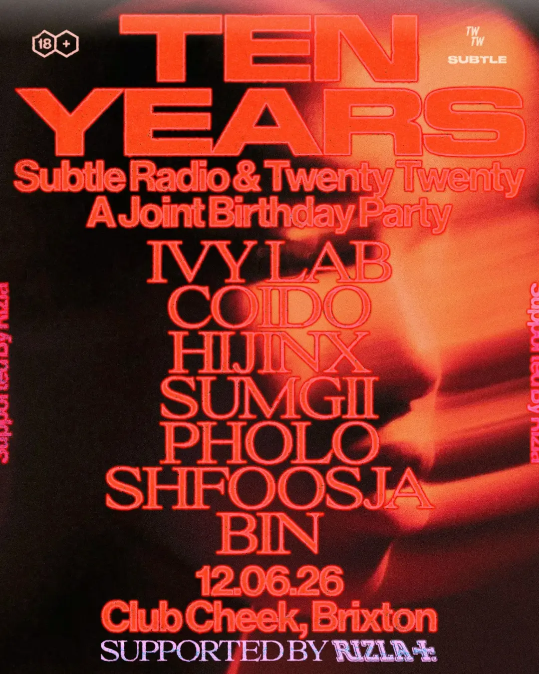 10 Years of Subtle Radio & Twenty Twenty