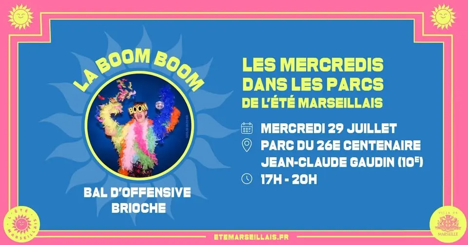 Les mercredis dans les parcs - La Boom Boom et Bal Baroque