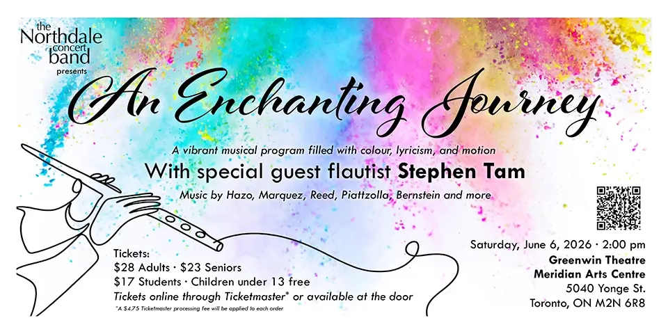 "An Enchanting Journey" - Northdale and guest flautist Stephen Tam