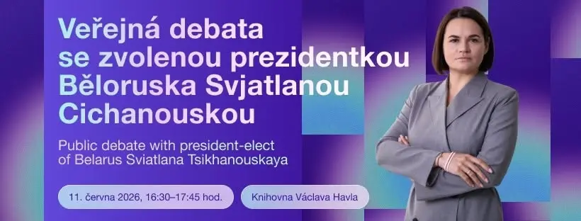 Public Debate with President-Elect of Belarus Sviatlana Tsikhanouskaya