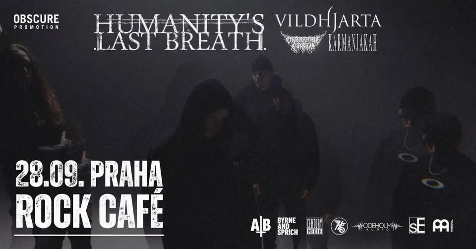 HUMANITY’S LAST BREATH, VILDHJARTA, ENTERPRISE EARTH, KARMANJAKAH - Praha