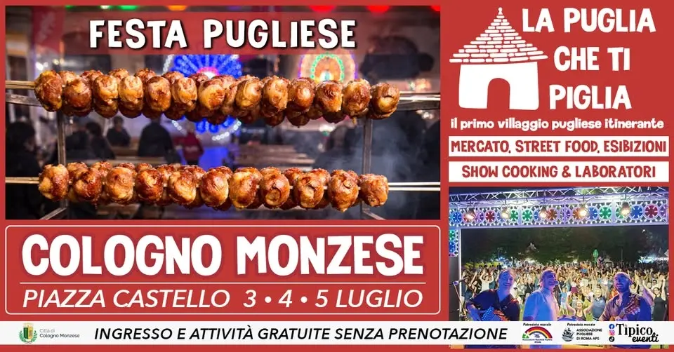 COLOGNO MONZESE - LA PUGLIA CHE TI PIGLIA | Festa Pugliese