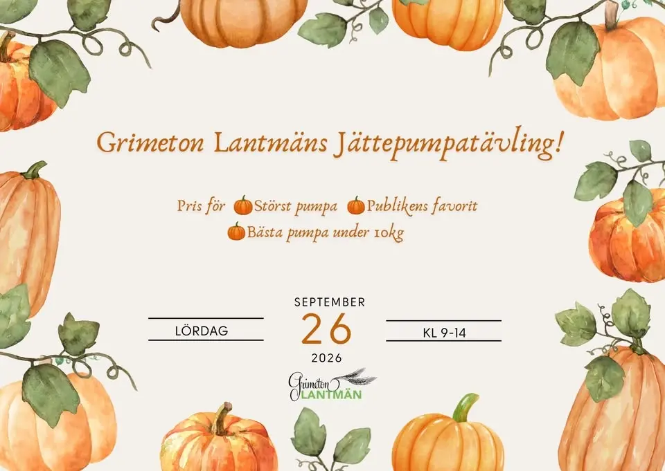 Grimeton Lantmäns Jättepumpatävling