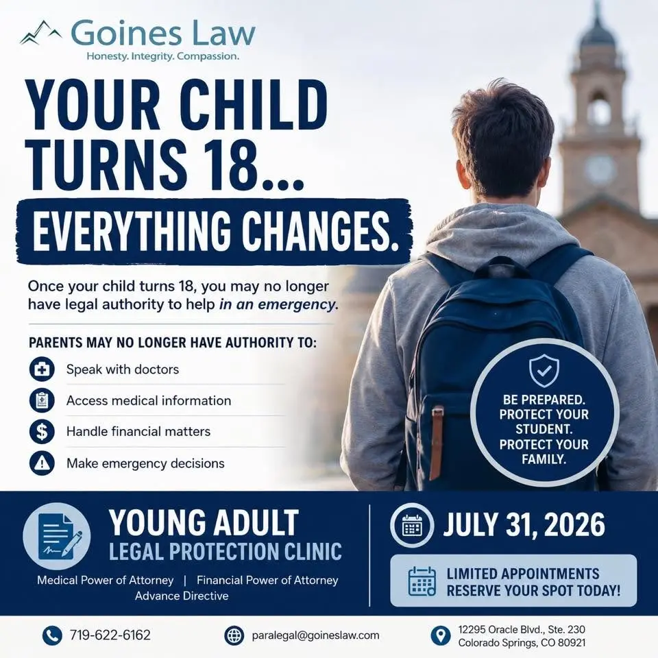Young Adult Power of Attorney Clinic