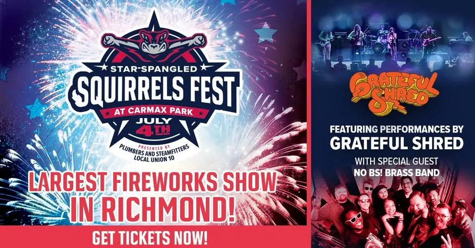 Star-Spangled Squirrels Fest featuring Grateful Shred with special guest No BS! Brass Band