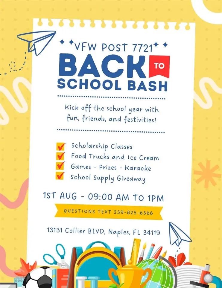 Open to The Public Back to School Bash