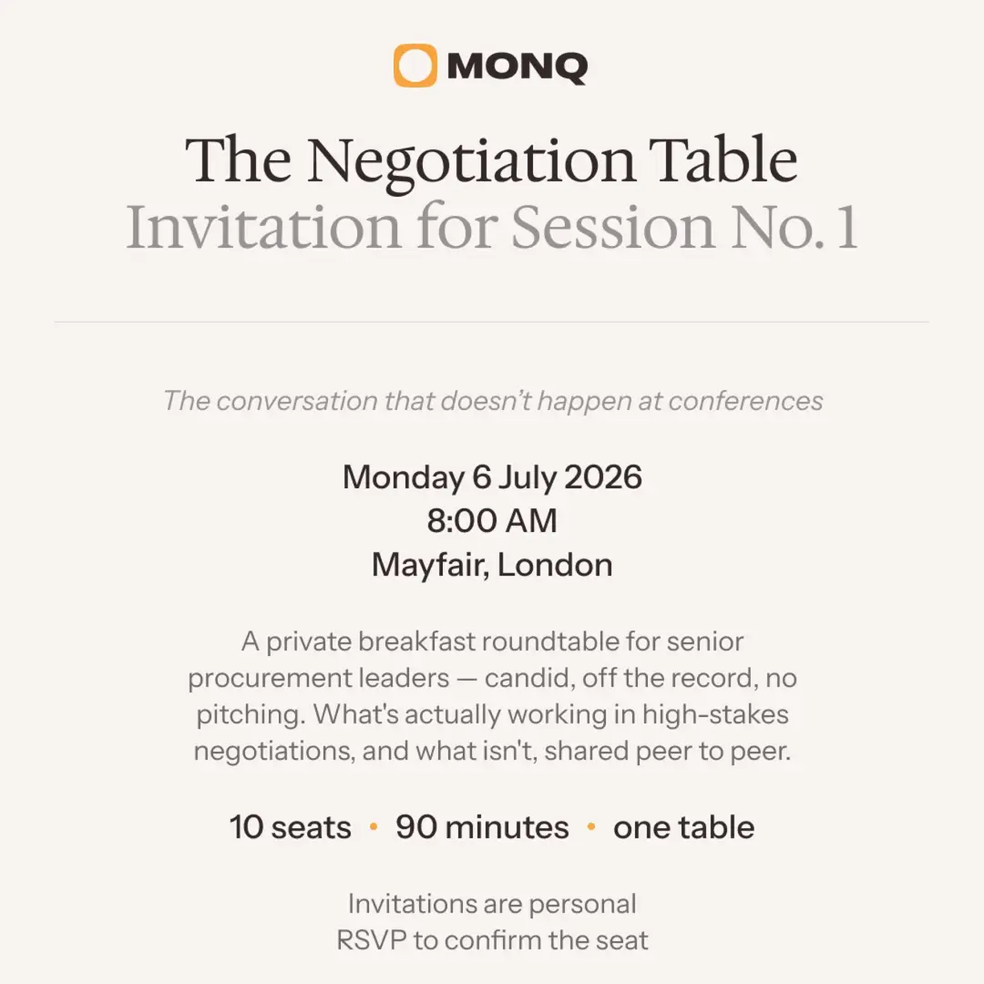 The Negotiation Table, by Monq