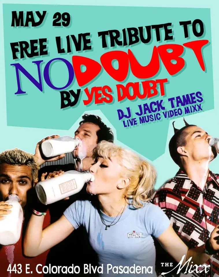 FREE Live Tribute to NO DOUBT Show and Dance Party