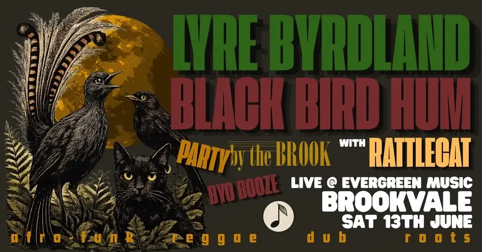 PARTY By The Brook feat. LYRE BYRDLAND & BLACK BIRD HUM with RATTLECAT