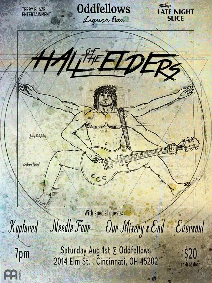 Hall Of The Elders @ Oddfellow's Liquor Bar