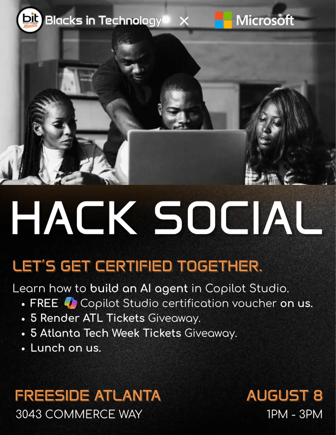 BiT x Microsoft: Hack Social | Let's Get Certified!