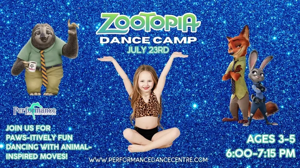 πΎ Zootopia Dance Camp πΎ