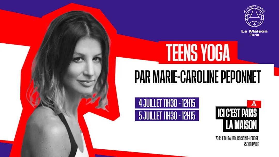 Teens Yoga Avec Marie-Caroline (9-18 Ans)