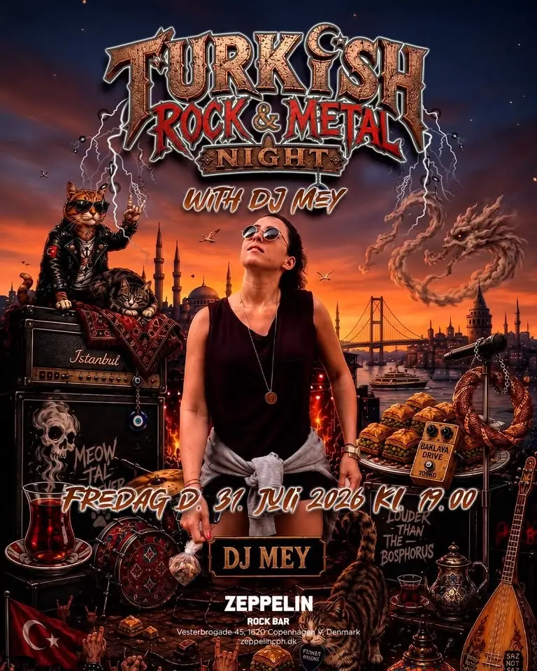 Turkish Rock & Metal Night med DJ Mey