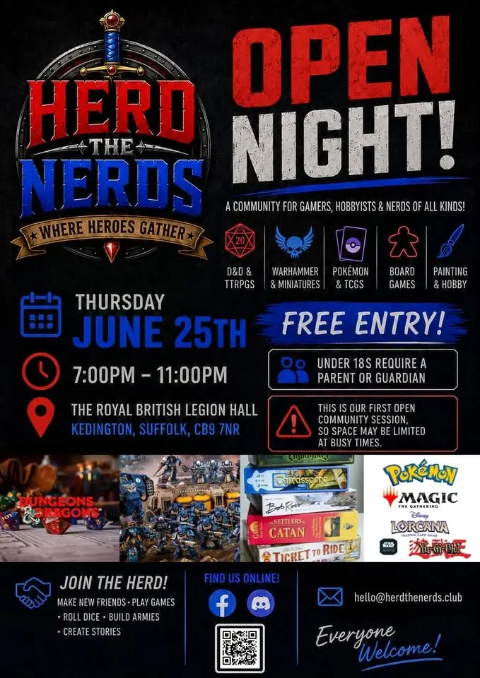 Herd The Nerds - Open Event