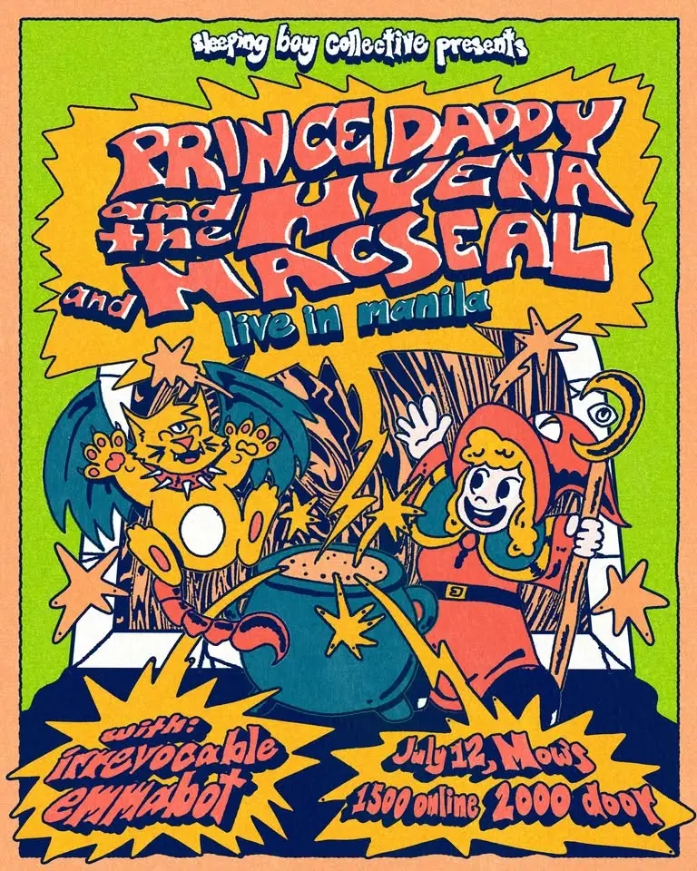 Macseal and Prince Daddy & the Hyena (US) - Live in Manila