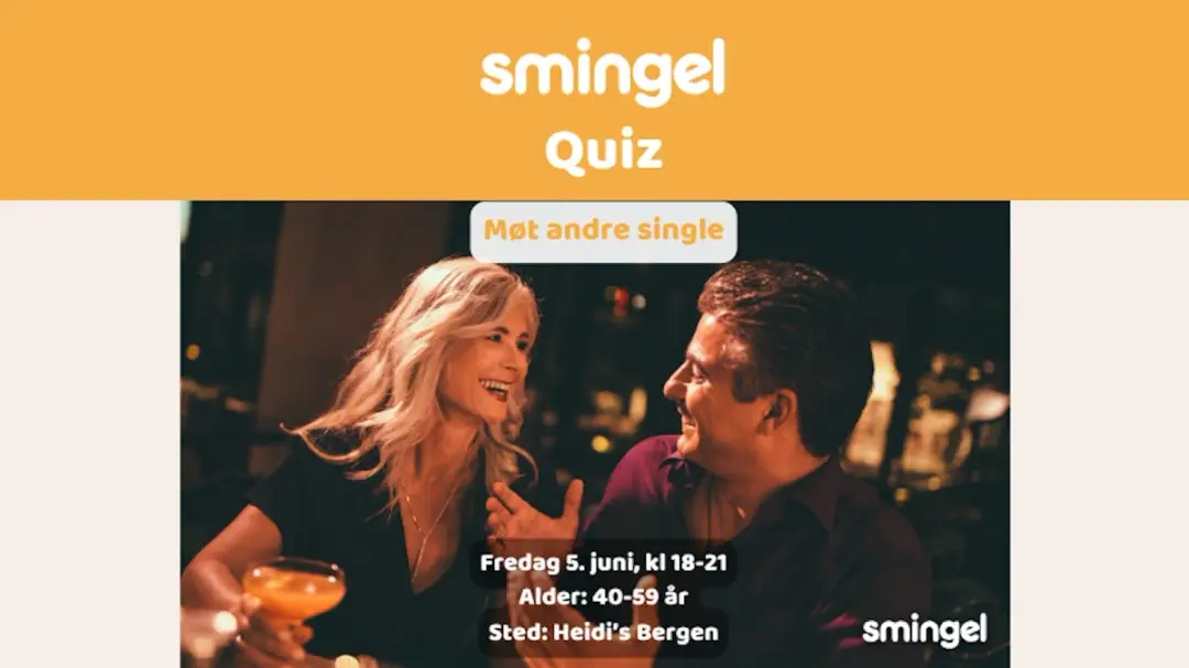 Smingel Bergen Quiz (40-59 år)