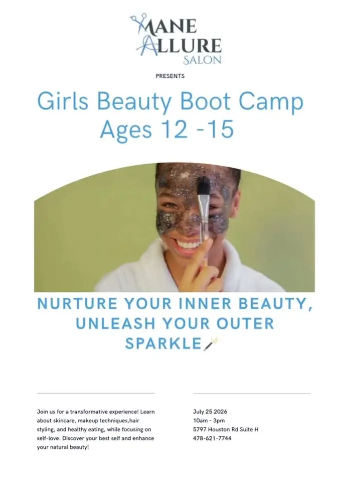 Girls Beauty Boot Camp Age 12 - 15