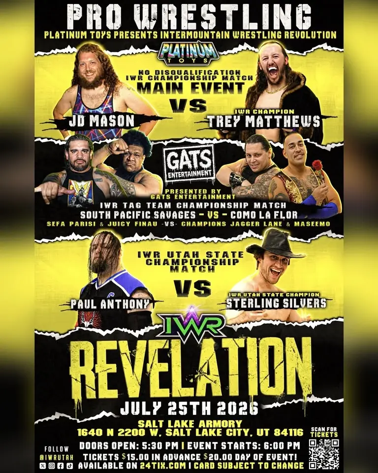 Platinum Toys presents IWR: Revelation