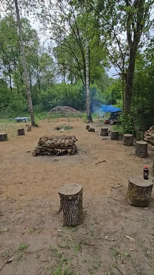 TEMAZCAL KSIĘŻYCOWY, CEREMONIA FAJKI KSIĘŻYCOWEJ, KRĄG KOBIET I MĘŻCZYZN POD WARSZAWĄ 💖