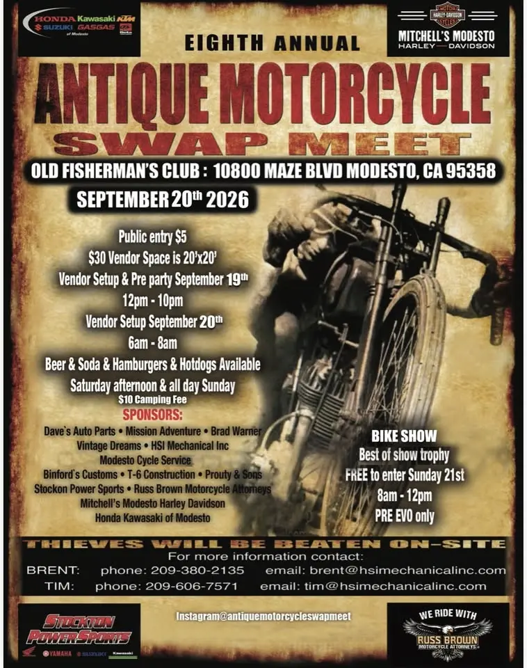 Antique Motorcycle Swapmeet