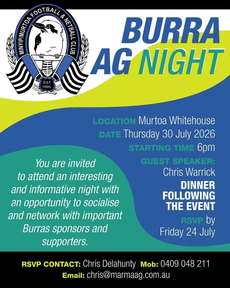 BURRA AG NIGHT 2026