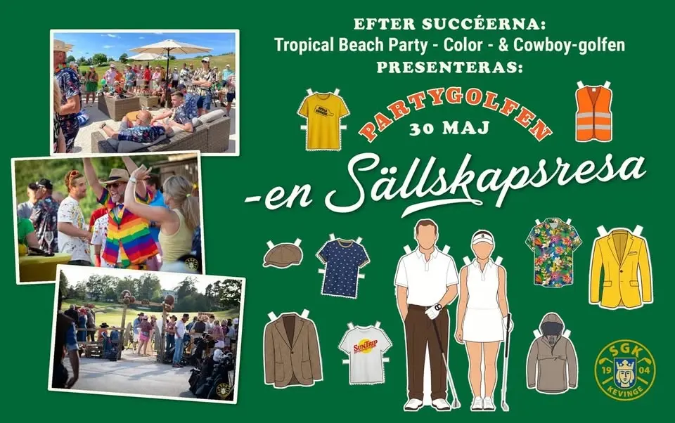 Partygolfen - en Sällskapsresa
