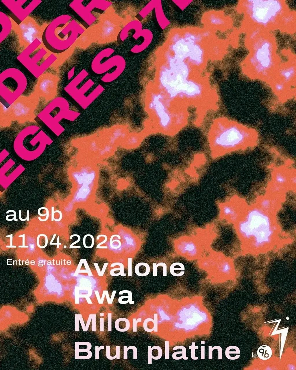 37 degrés X Le 9B