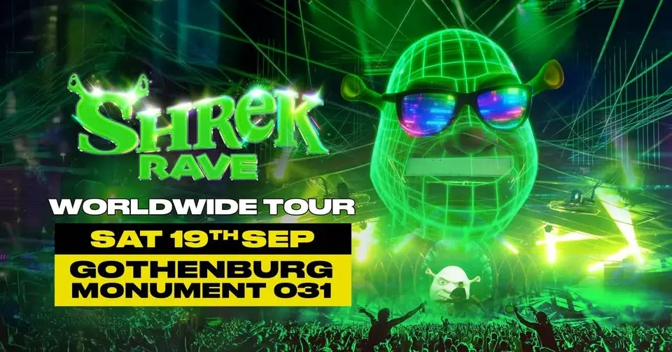 Shrek Rave Is Coming To Gothenburg! 
