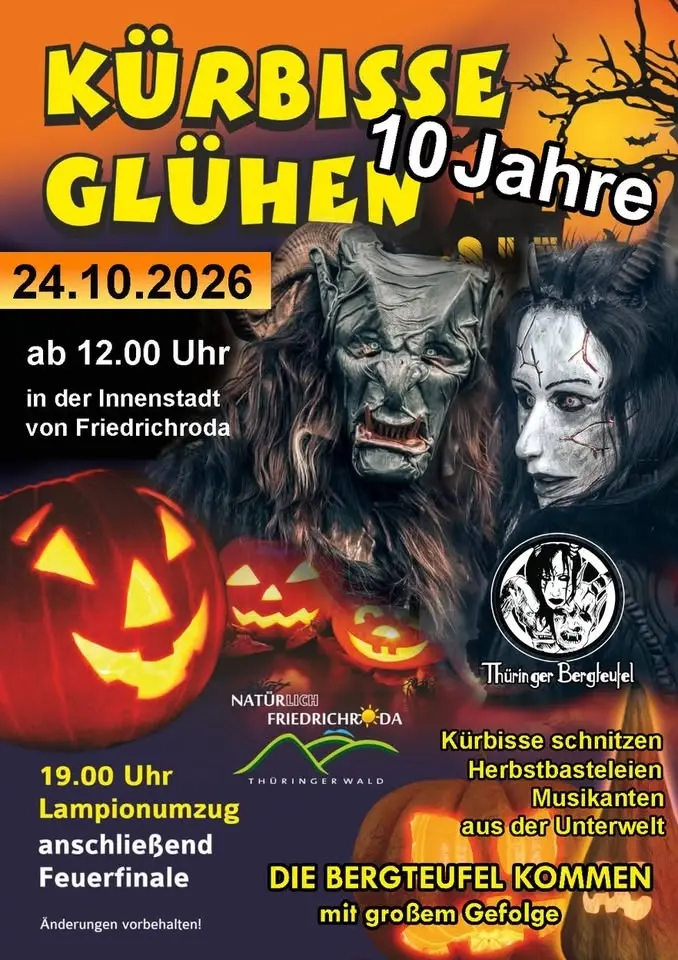 Kürbisse Glühen 2026
