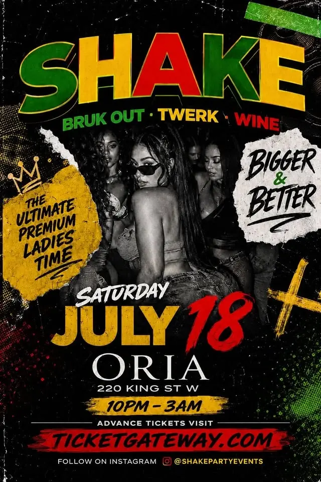 ~ SHAKE ~ Brukout + Twerk + Wine