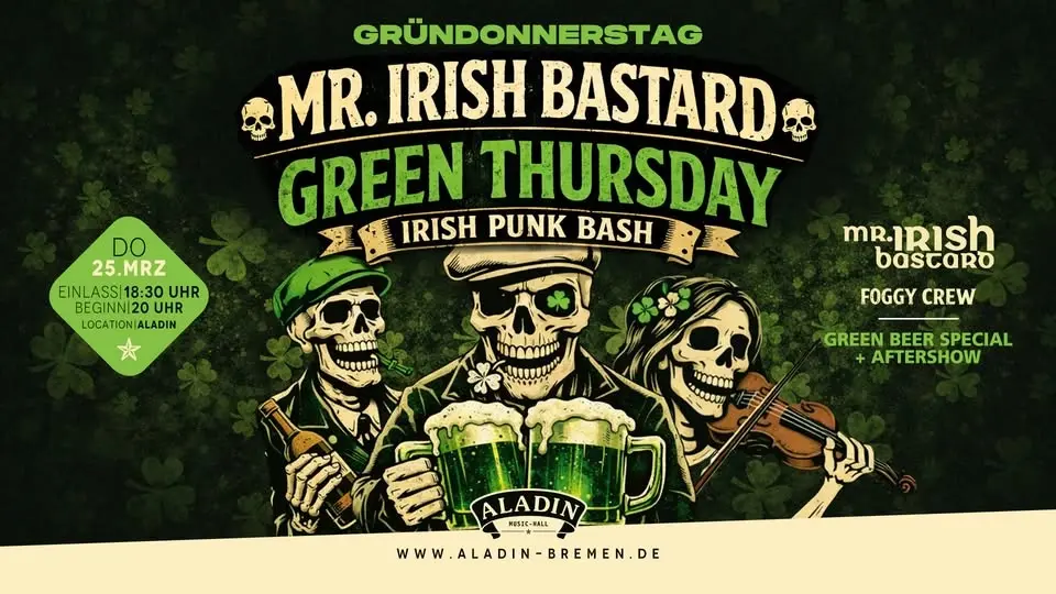 IRISH PUNK BASH - MR. IRISH BASTARD live!