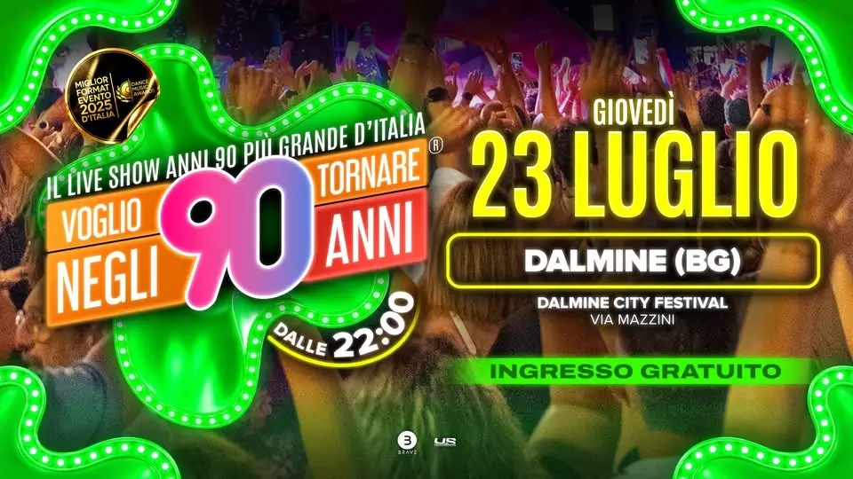 Voglio Tornare Negli Anni 90 ®  • Dalmine (BG) 