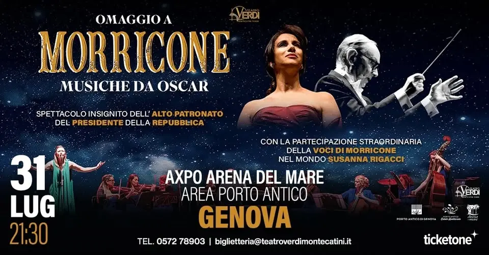 OMAGGIO A MORRICONE - Musiche da Oscar | GENOVA