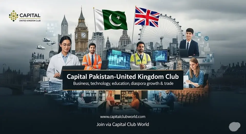 Join Capital Pakistan United Kingdom Club