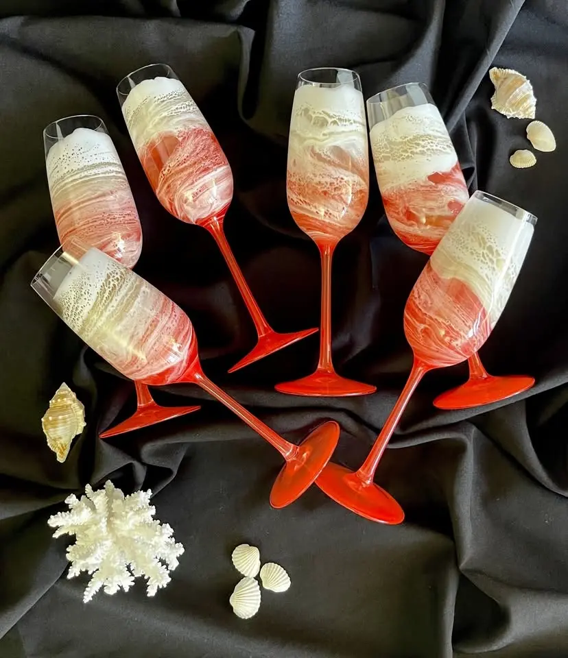 ✨ Create Your Own Resin Art Glasses ✨