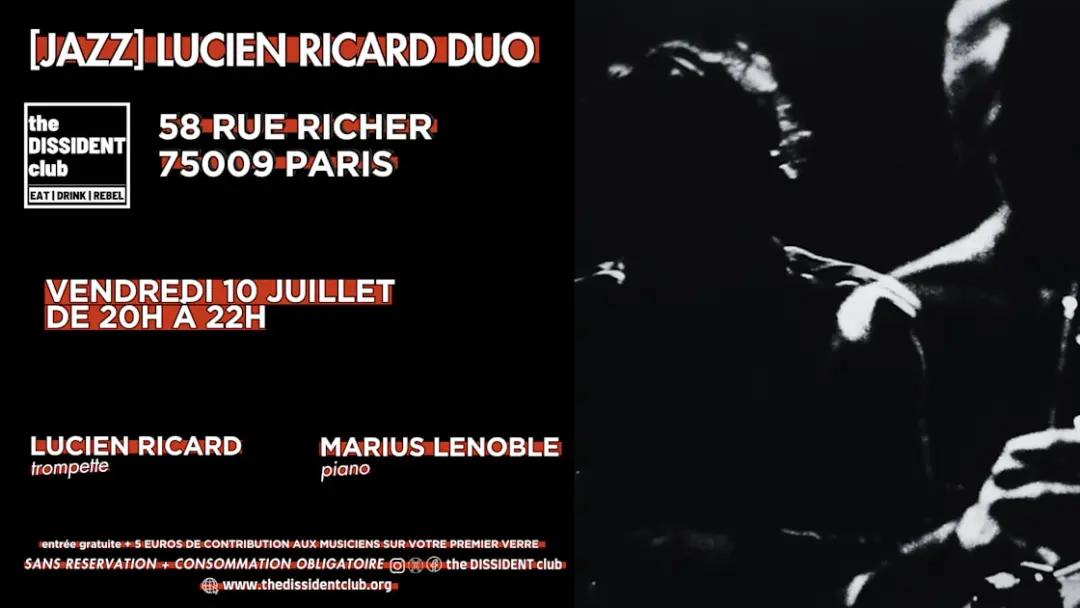 [Jazz] Lucien Ricard Duo