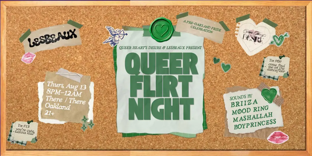 Queer Flirt Night: Oakland Pride Edition!