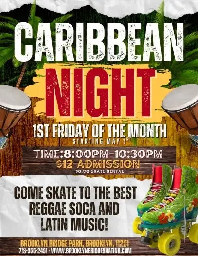 🌴🛼 CARIBBEAN NIGHT  🛼🌴