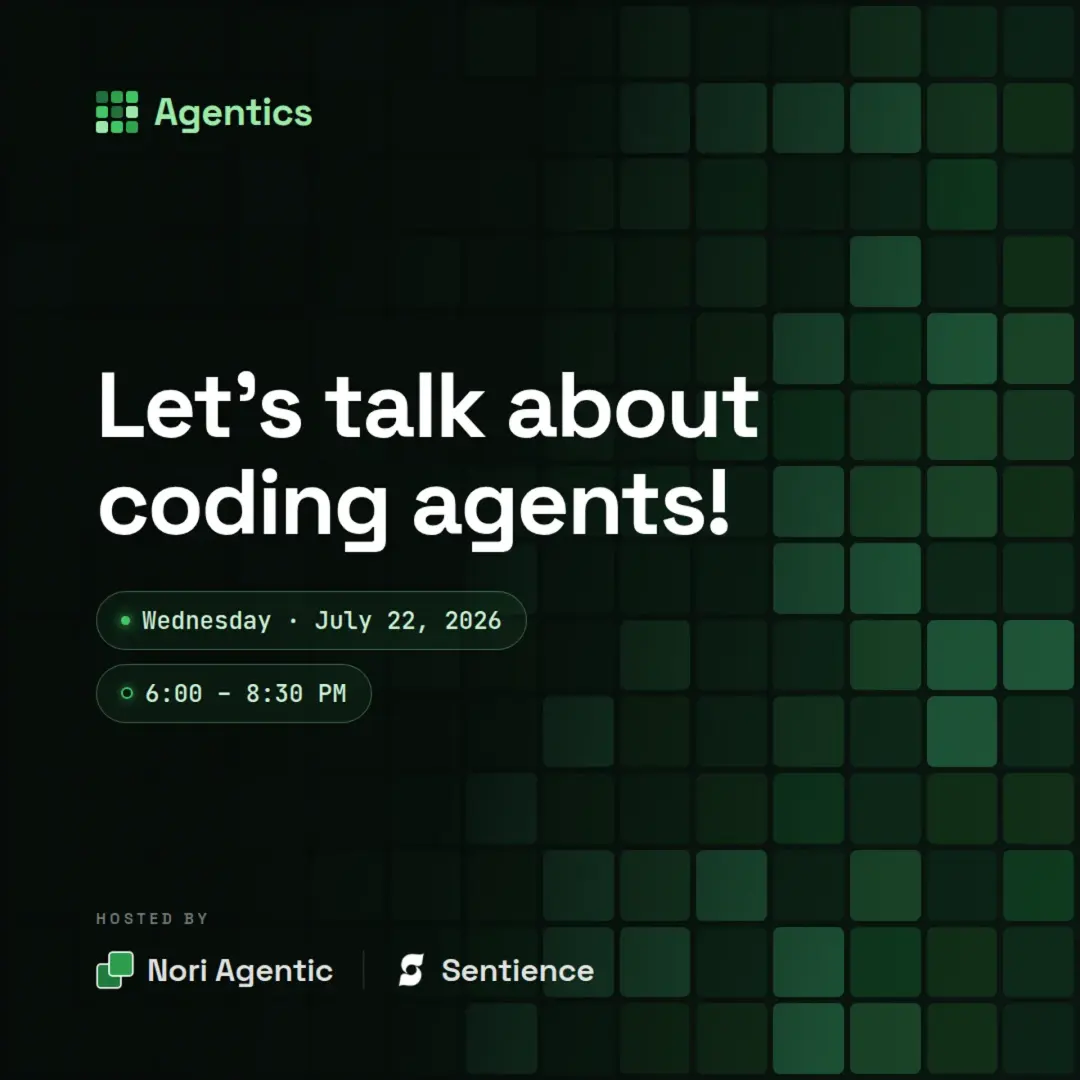 Agentics: Biweekly #1