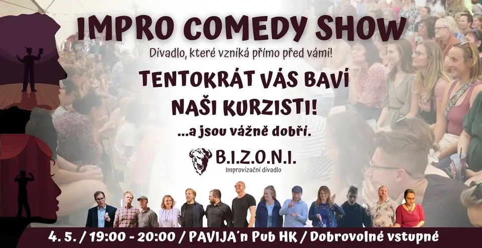 Večer improvizace našich kurzistů